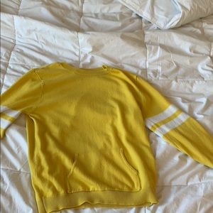 Forever 21 Girls striped sleeve top